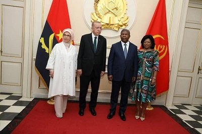 MOMENTOS: Presidente da Turquia inicia visita de Estado à Angola 