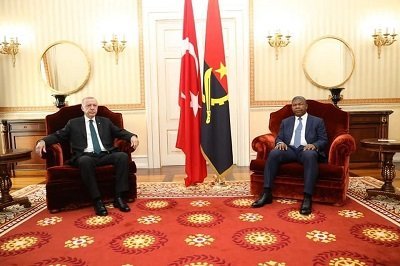 MOMENTOS: Presidente da Turquia inicia visita de Estado à Angola 